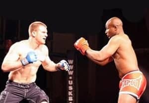 Trav about to lay the smack down...