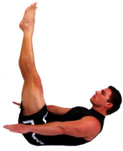 OLYMPUS DIGITAL CAMERA Some dude doing pilates...