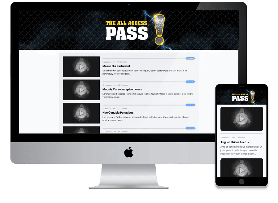 All Access Pass Imac and Iphone