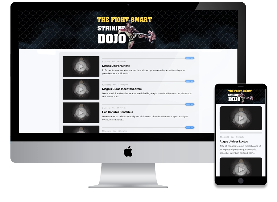 Dojo Imac and Iphone